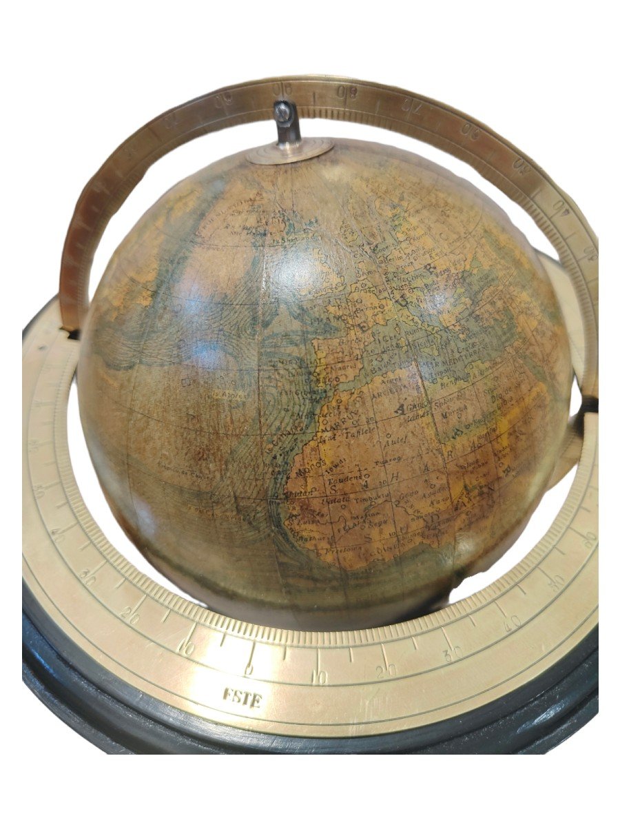 Rare Globe Paluzie Du XIX Siecle-photo-3