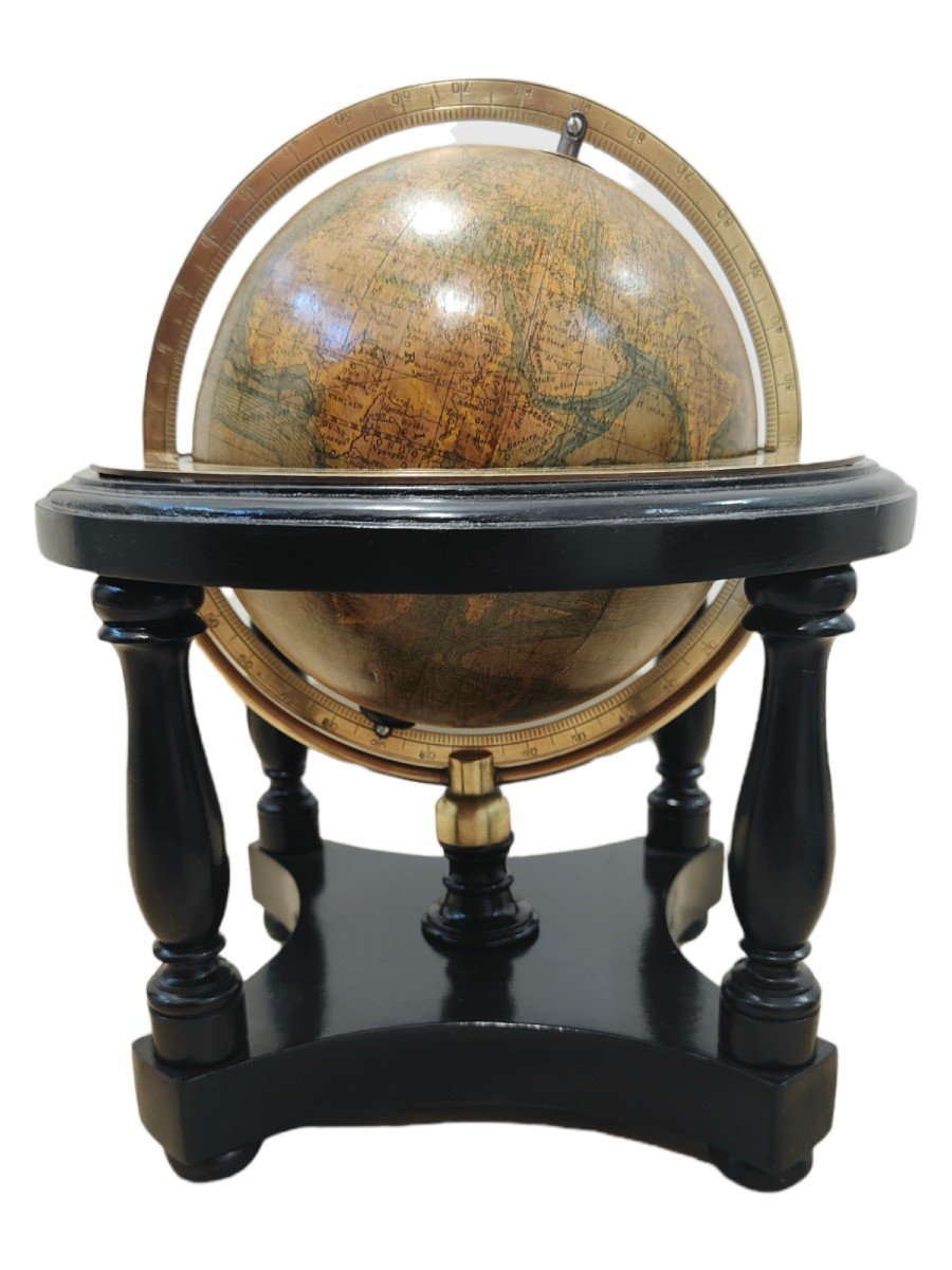 Rare Globe Paluzie Du XIX Siecle-photo-7