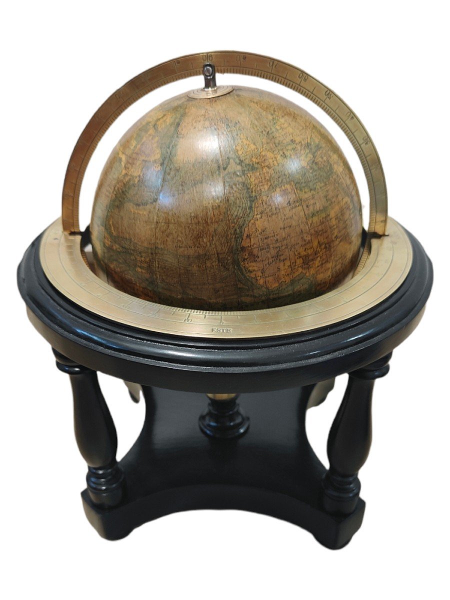 Rare Globe Paluzie Du XIX Siecle-photo-8