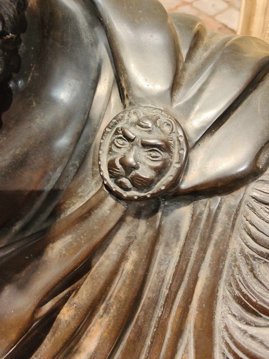 Grand Bronze Romain Du 19eme Siecle-photo-4