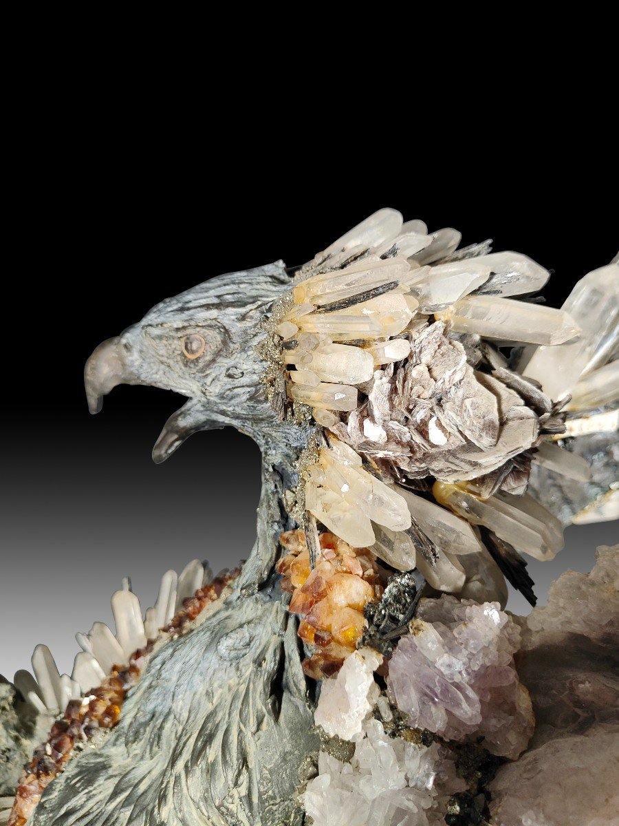 Great Eagle By Anthony Redmile With Minerals-photo-3