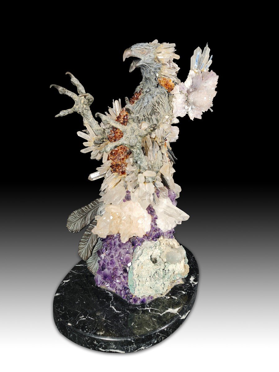 Great Eagle By Anthony Redmile With Minerals-photo-5