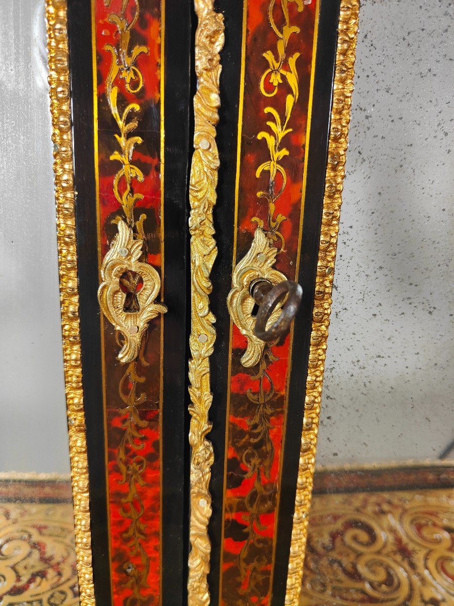 Cabinet Boulle Happiness Of The Blackened Day From The XIXth Century-photo-2