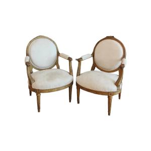 Pair Of French Chairs 18th Century