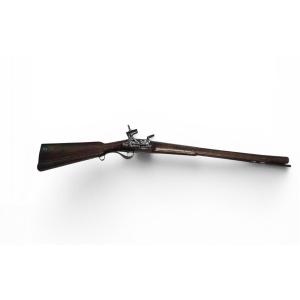 Flintlock Hunting Rifle Signed By Antonio Guisasola, Official Supplier To The Royal Household, Spain