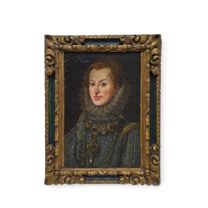 Portrait Of A Lady Of The Spanish Court, 16th Century, Circle Of Juan Pantoja De La Cruz