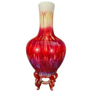 Grand Vase Chinois 20eme Siecle