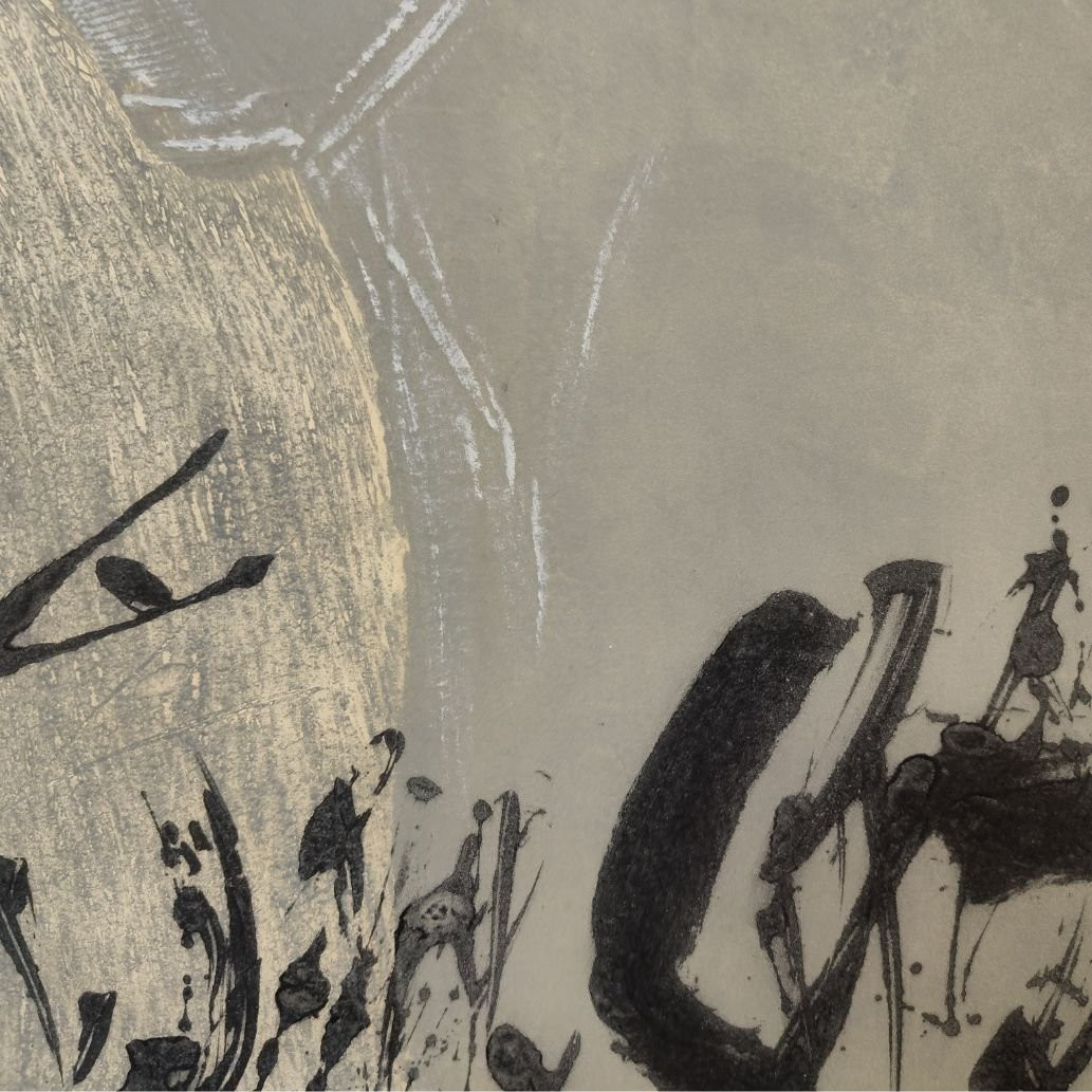 Gravure d'Antoni Tàpies, « Camisa », 1972, Espagne-photo-2