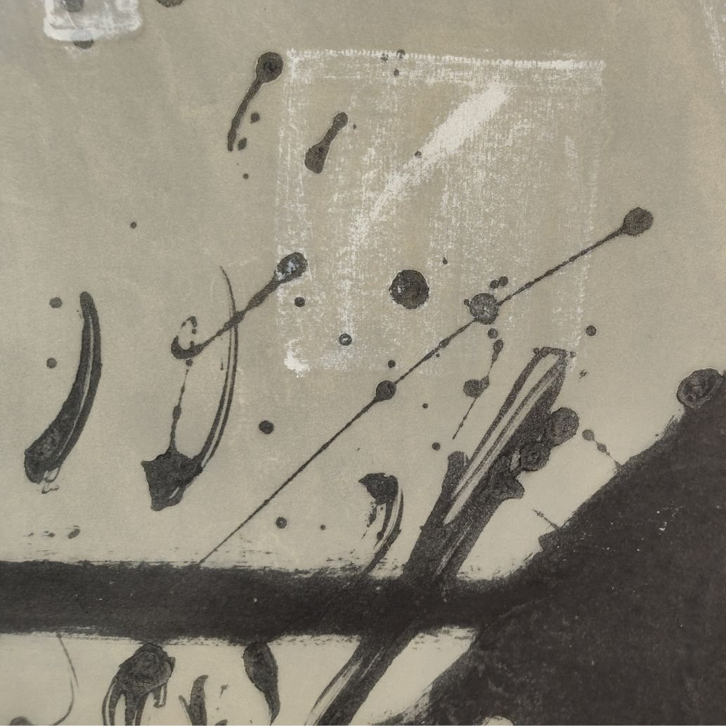 Gravure d'Antoni Tàpies, « Camisa », 1972, Espagne-photo-4