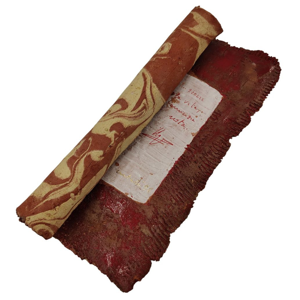 Ceramics, Pompeo Pianezzola, “parchment: Life, Friendship Remains”, 1996