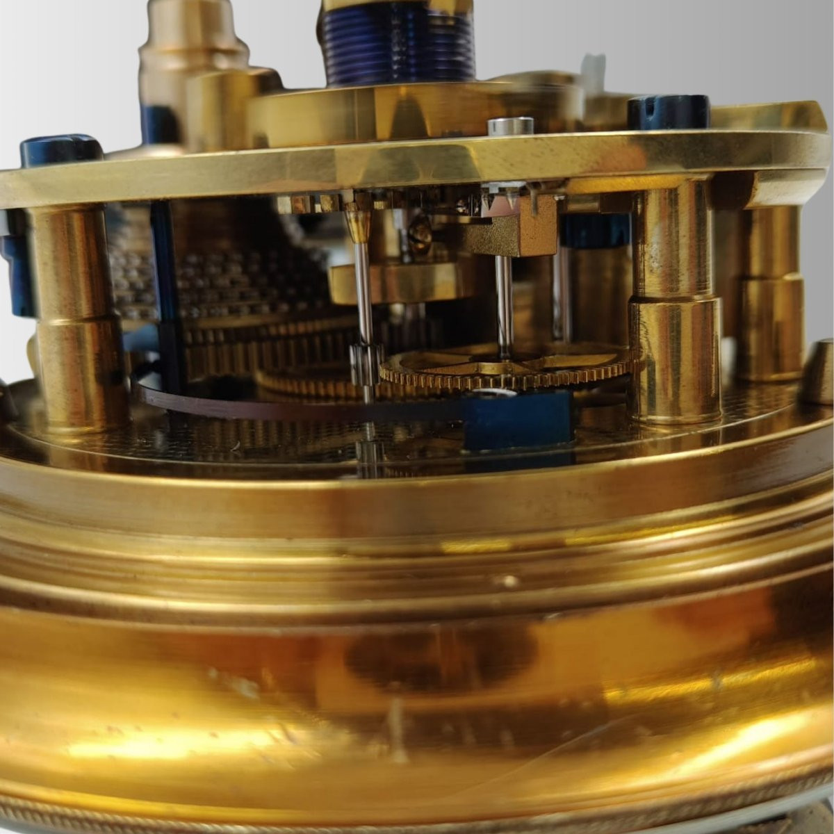 Sewill Marine Chronometer In Rosewood And Brass Case, 19th Century-photo-3