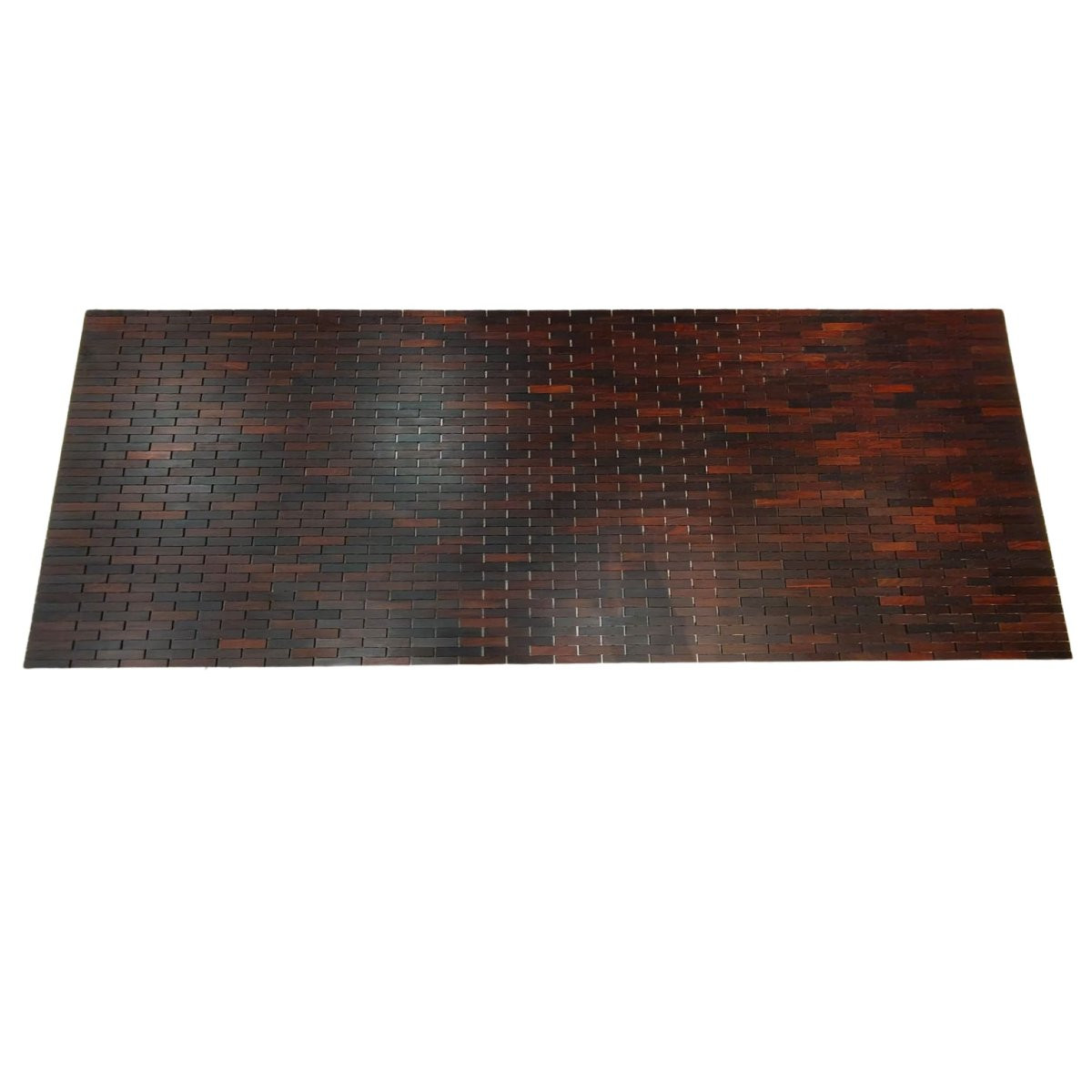 Paravent en teck, fabrication italienne, vers 1970–1980-photo-8