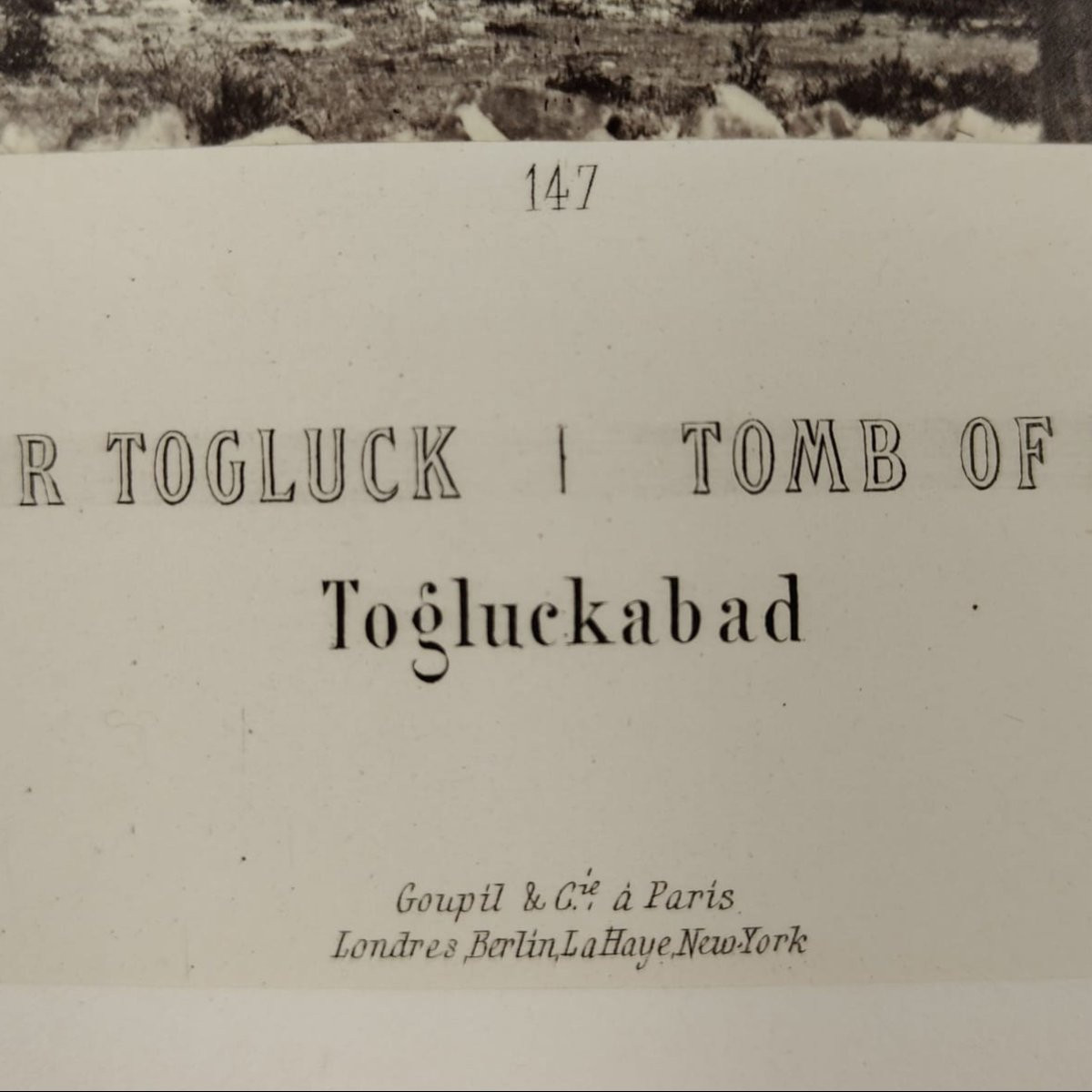 Louis Rousselet – Deux photographies albuminées d’Inde, N° 147/148 vers 1868-photo-3