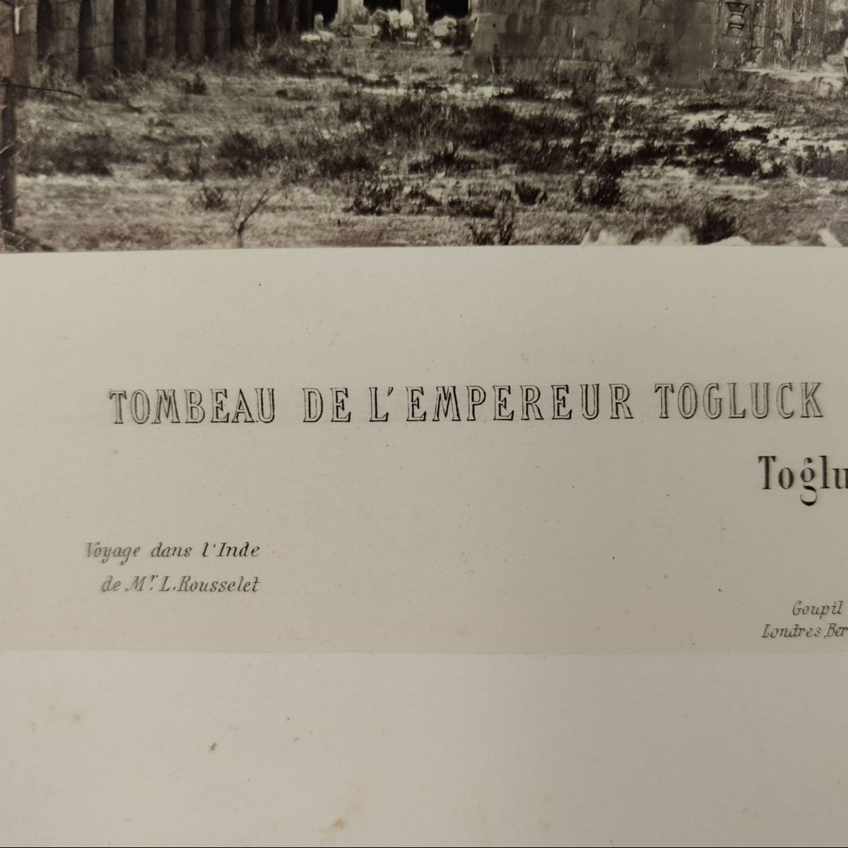Louis Rousselet – Deux photographies albuminées d’Inde, N° 147/148 vers 1868-photo-4