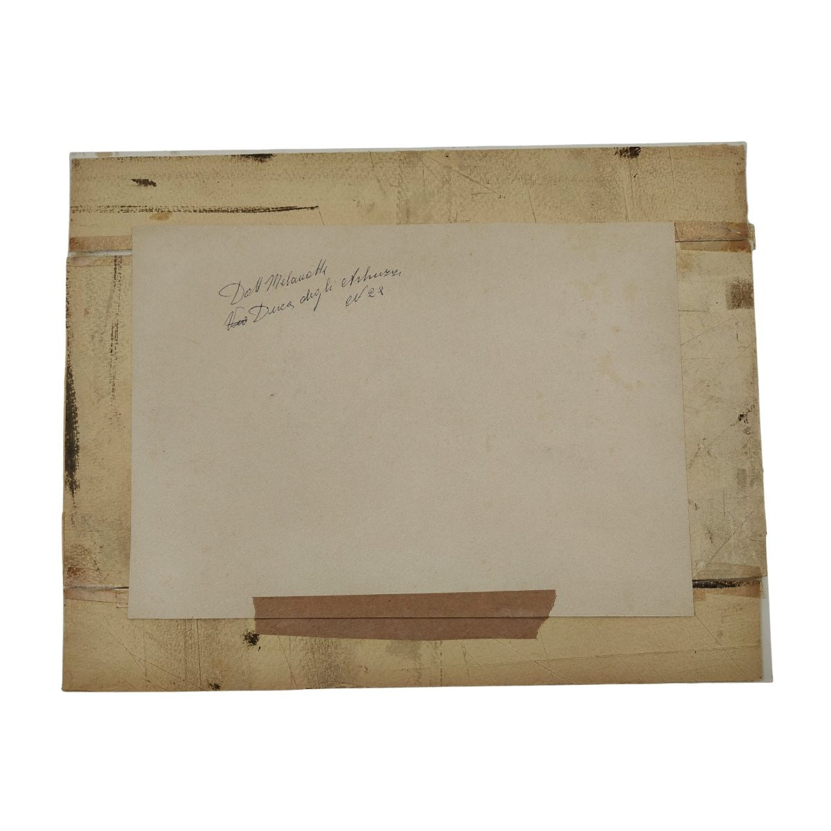 Alberto Pasini – Montechiarugolo Castle, Watercolor On Cardboard, 1860s/70s-photo-3