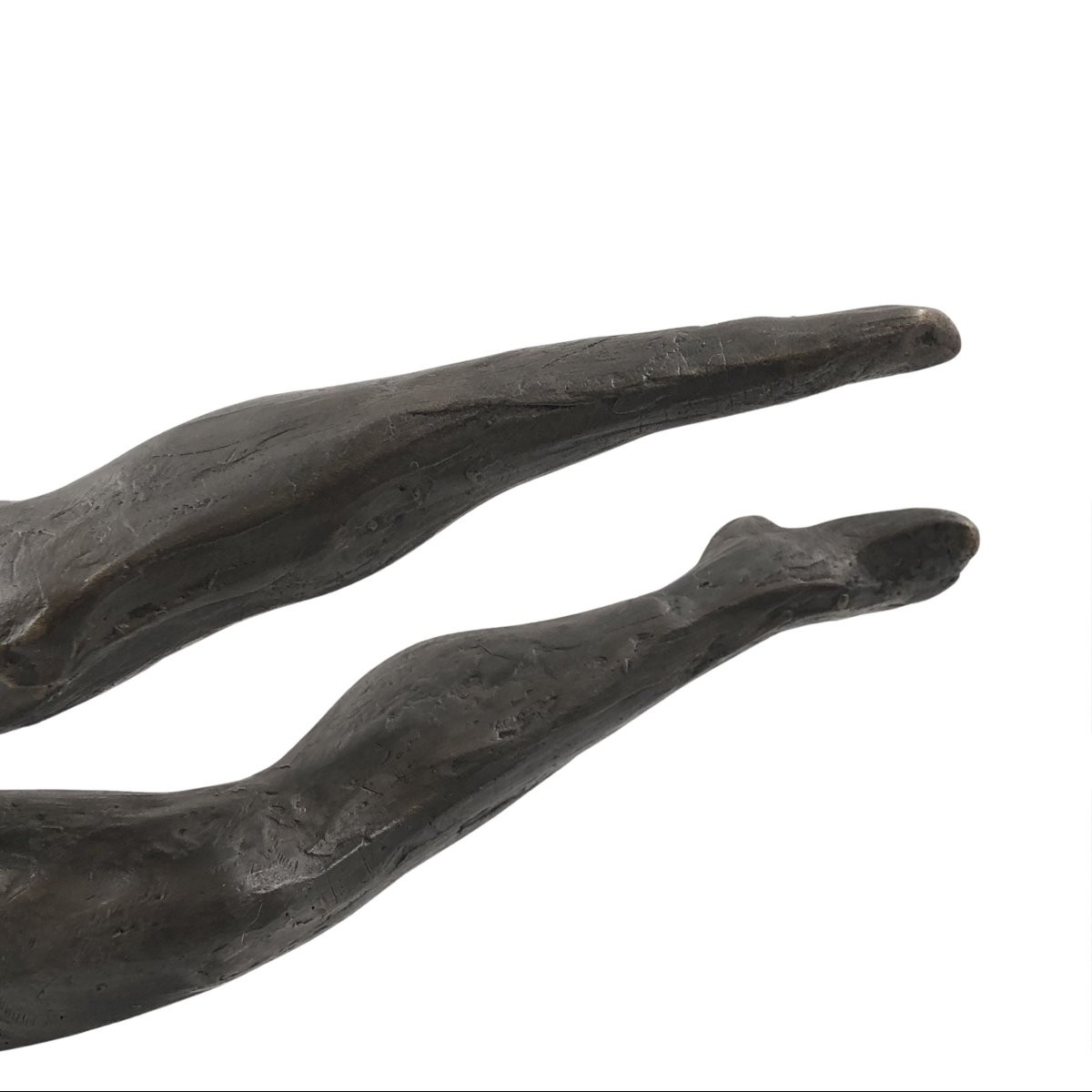 Maquette en bronze et marbre, L’uomo e lo sport, Angelo Maineri, 1999, Italie-photo-4