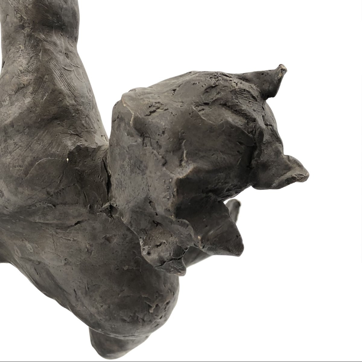 Maquette en bronze et marbre, L’uomo e lo sport, Angelo Maineri, 1999, Italie-photo-6