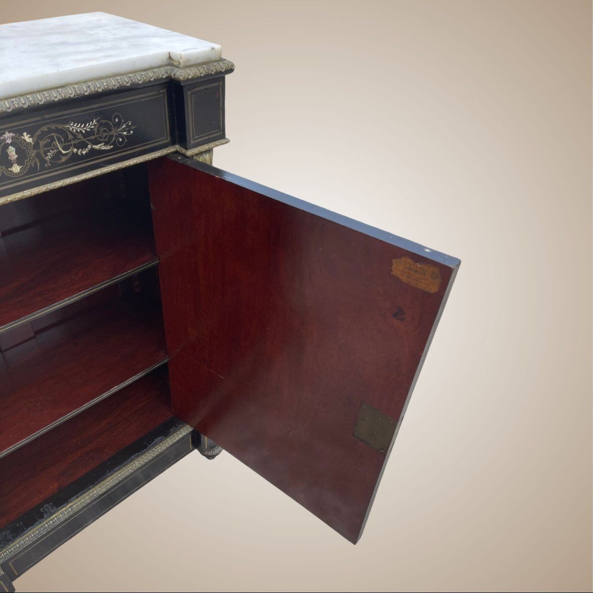 Napoleon III-style Sideboard, Made In France, Late 19th Century-photo-2