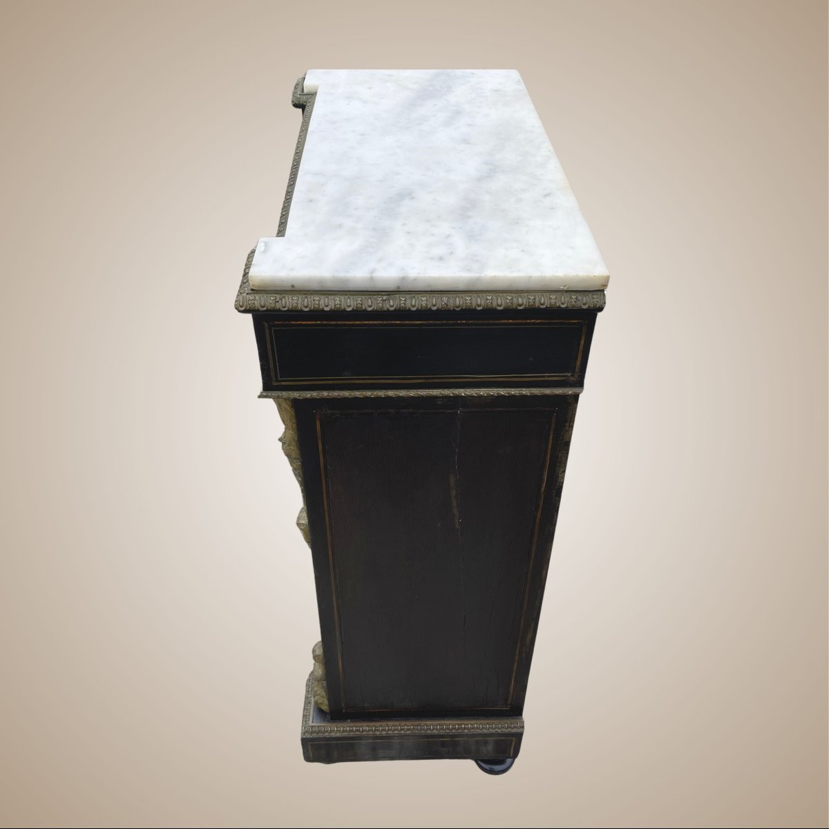 Napoleon III-style Sideboard, Made In France, Late 19th Century-photo-4