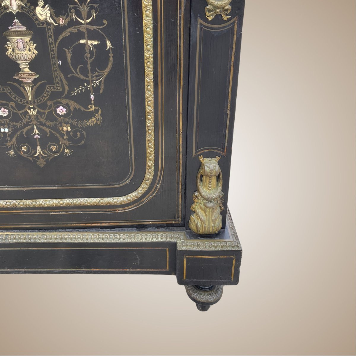 Napoleon III-style Sideboard, Made In France, Late 19th Century-photo-2