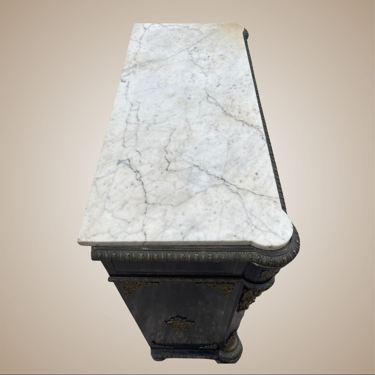 Boulle-style Sideboard, Made In France, Late 19th Century-photo-8