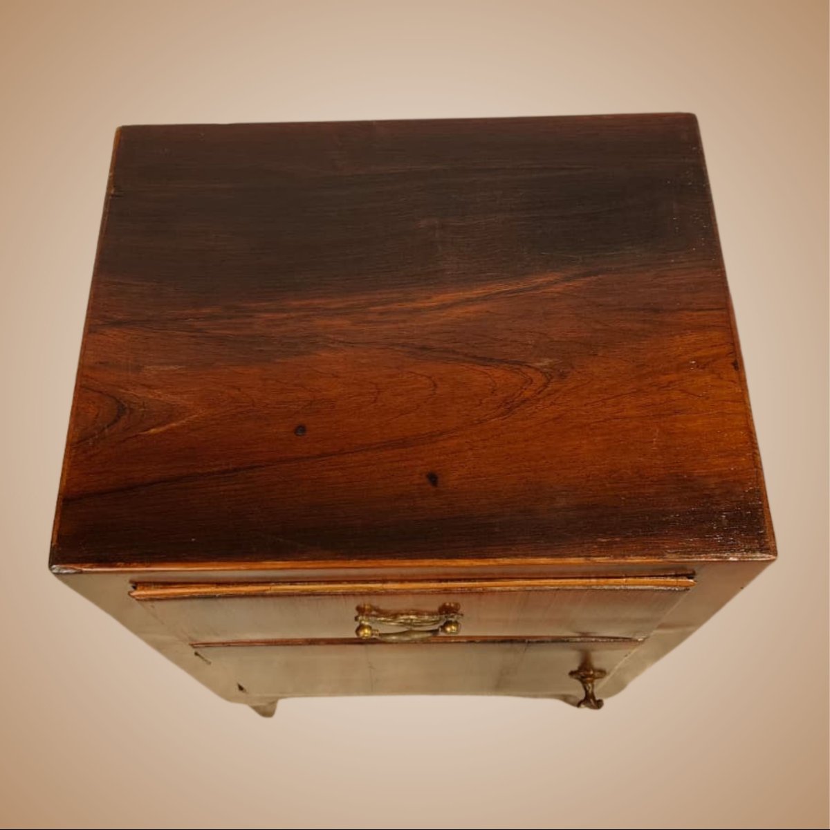 Pair Of Rosewood Nightstands, Made In Veneto, Late 18th Century To Early 19th Century-photo-5
