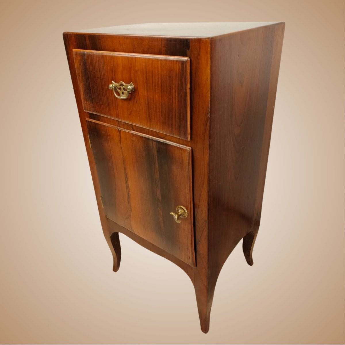 Pair Of Rosewood Nightstands, Made In Veneto, Late 18th Century To Early 19th Century-photo-6