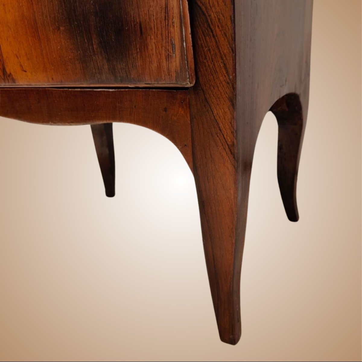 Pair Of Rosewood Nightstands, Made In Veneto, Late 18th Century To Early 19th Century-photo-7