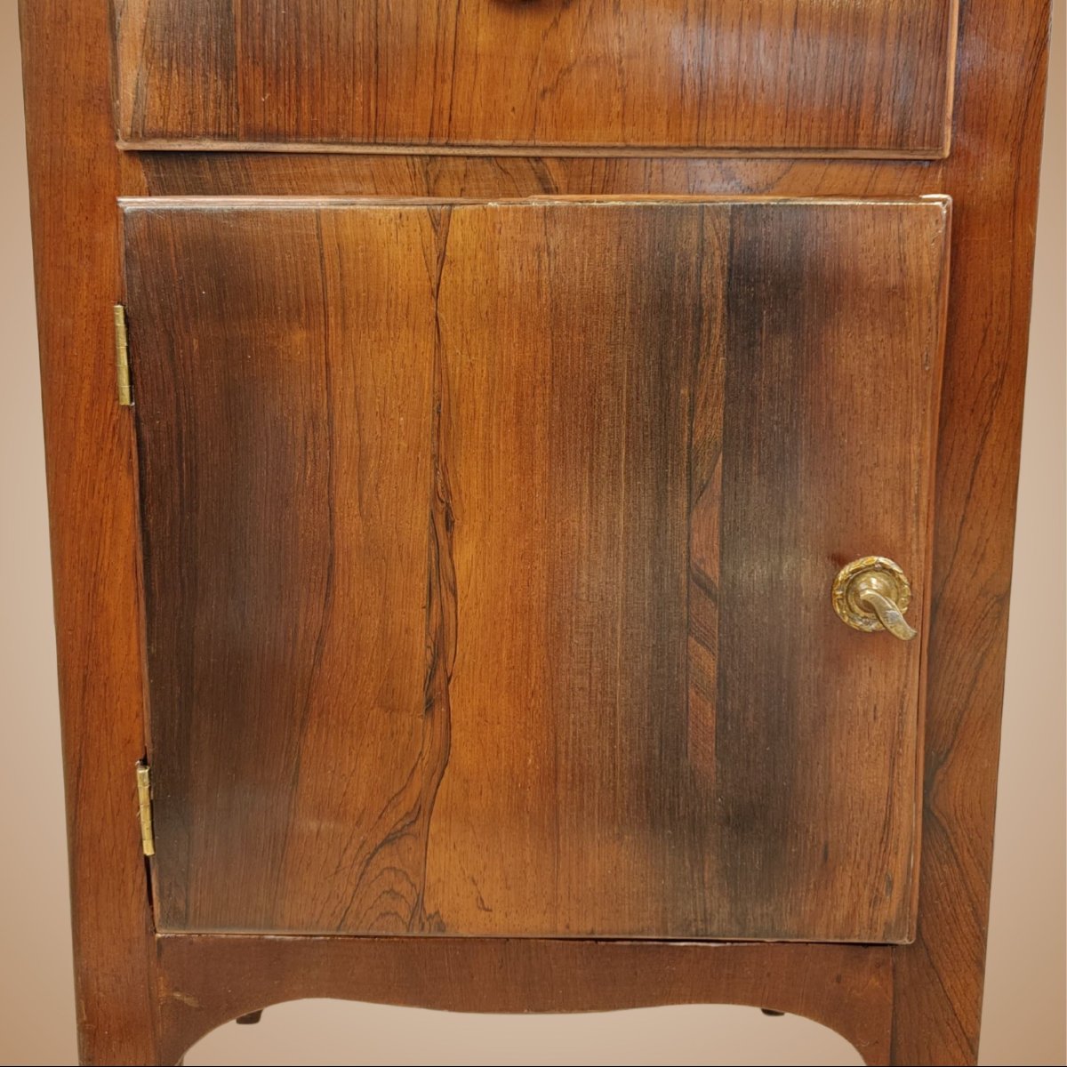Pair Of Rosewood Nightstands, Made In Veneto, Late 18th Century To Early 19th Century-photo-8