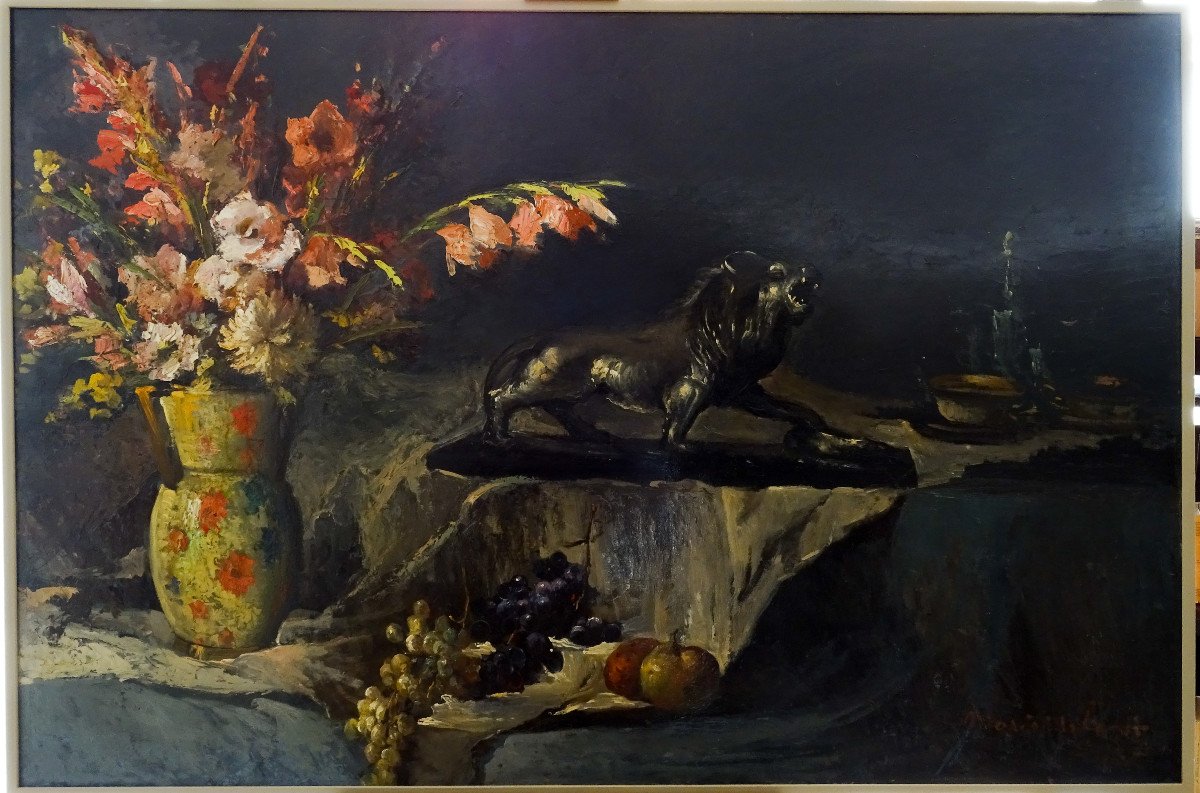 Still Life Paintings, French Scope, Early 20th Century-photo-3