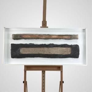 Pompeo Pianezzola, paire céramiques en grès, 1987