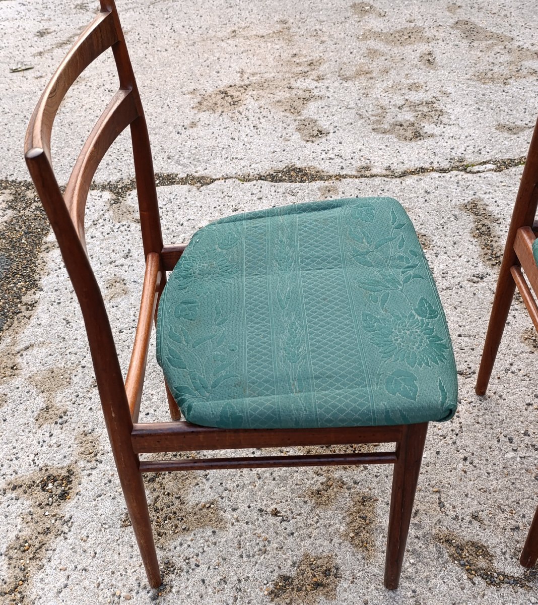 Henri Rosengren Hansen, 4 Chaises En Palissandre De Rio-photo-4