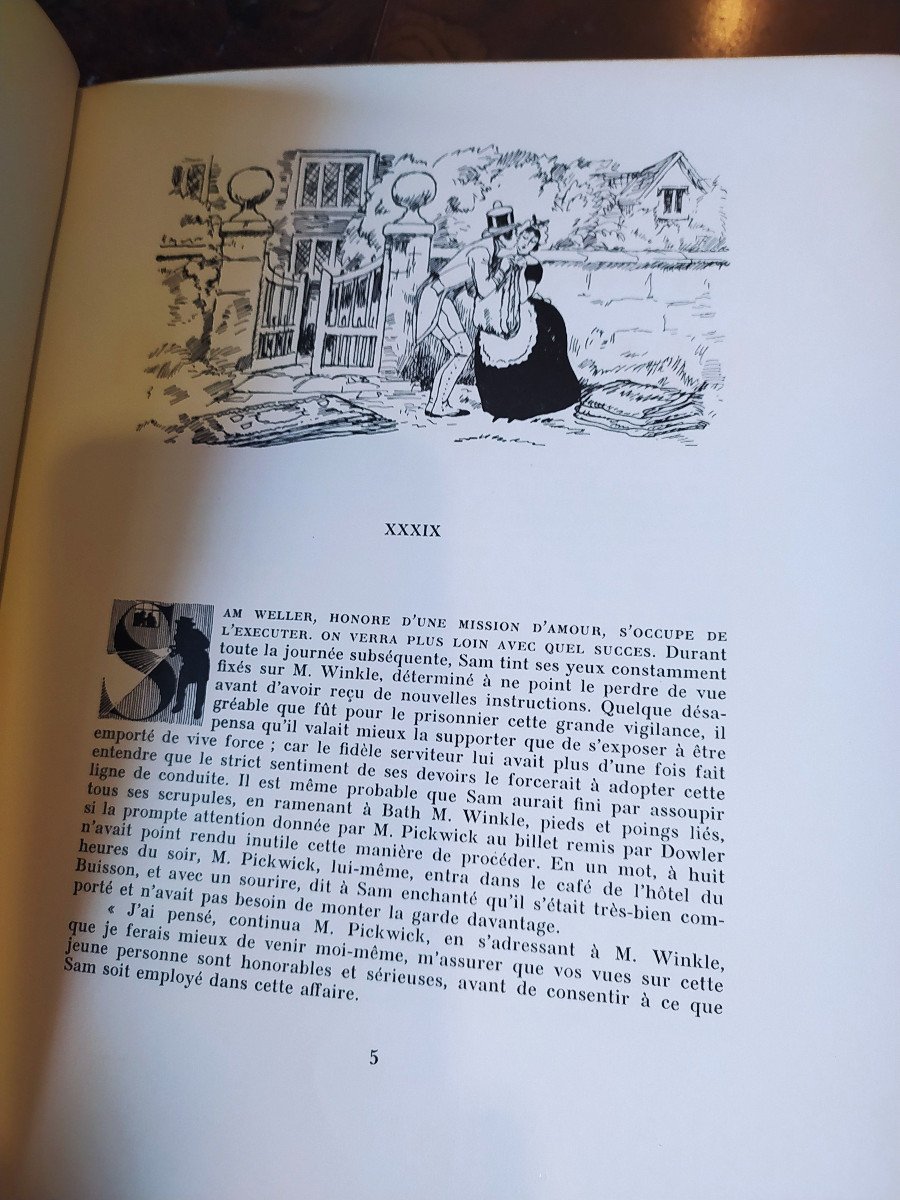 Dickens Charles, The Posthumous Papers Of The Pickwick Club, 3 Vol.-photo-5