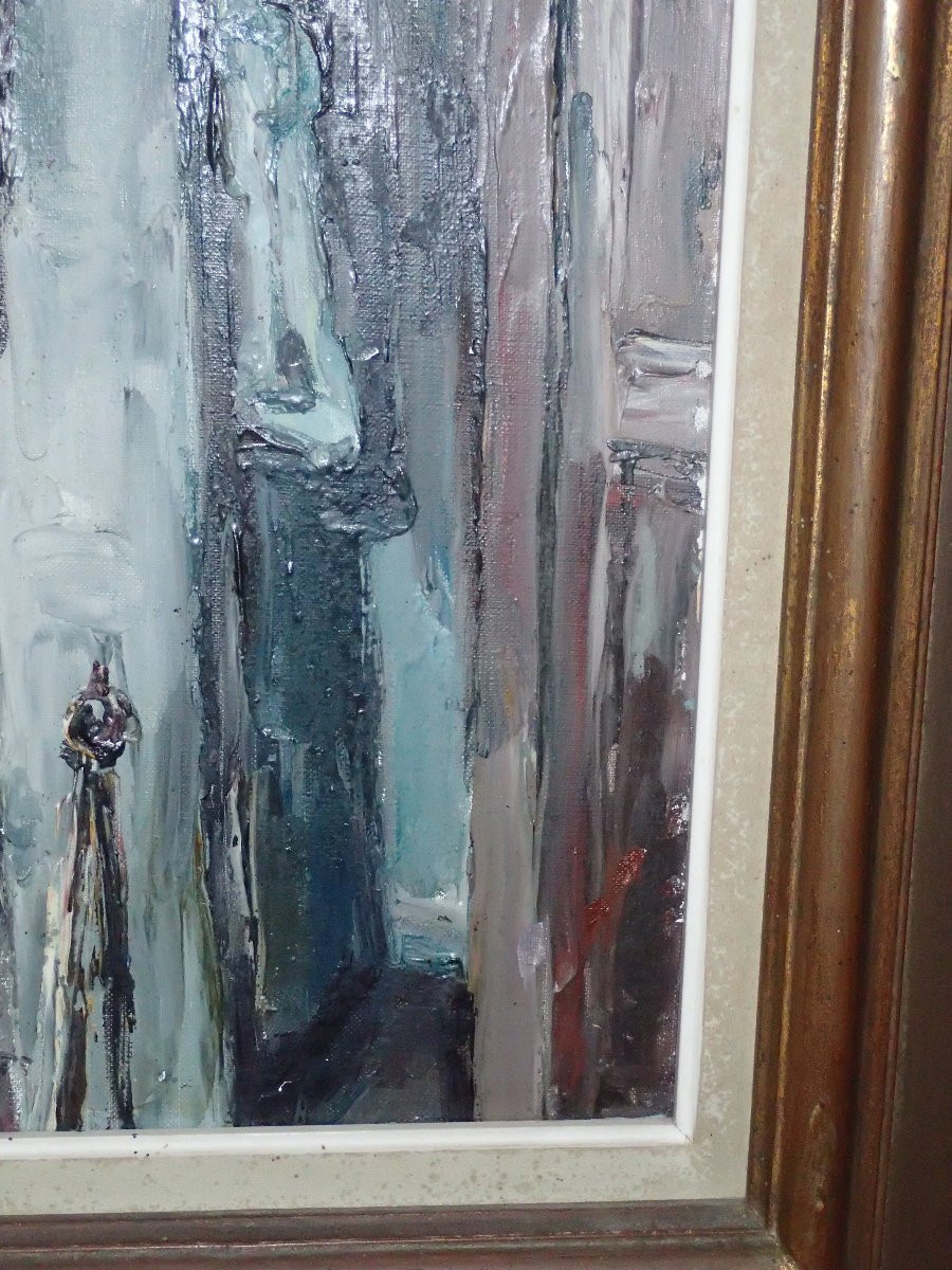 Robert William Jivanovitch (1907-1974) Interior In Ascain-photo-2