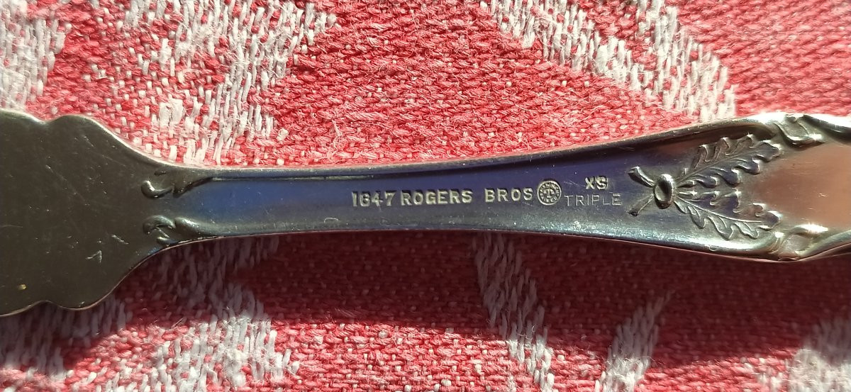 Rogers bros 1847  xs triple 18 couteaux à beurre -photo-1