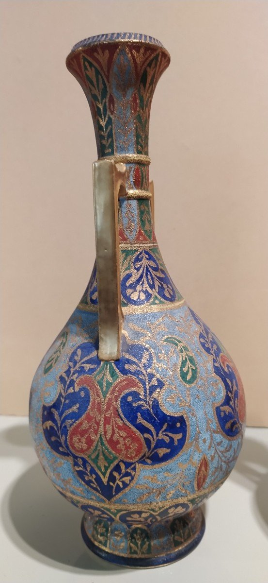 Paire De Vases Royal Bonn 1755-photo-3