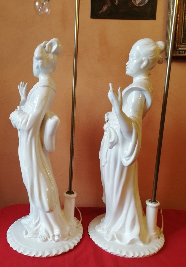 Paire de lampes vintage -photo-3