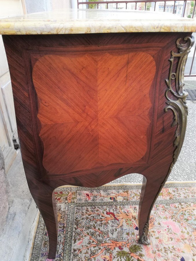 Commode sauteuse deux rangées de tiroirs-photo-7