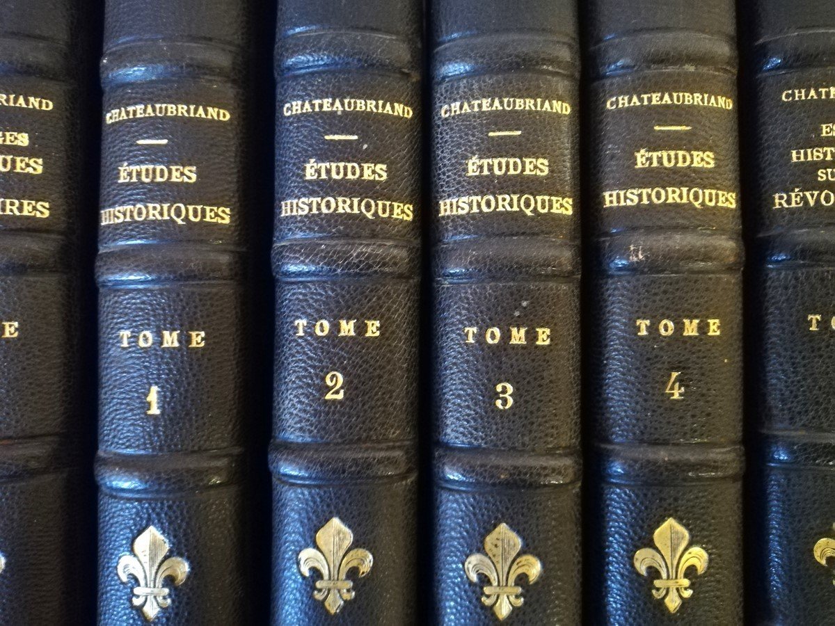Œuvres de Chateaubriand 18 volumes-photo-3