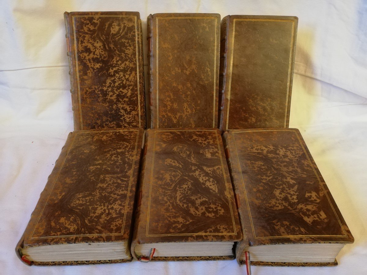 Six volumes 18ème Buffon-photo-2