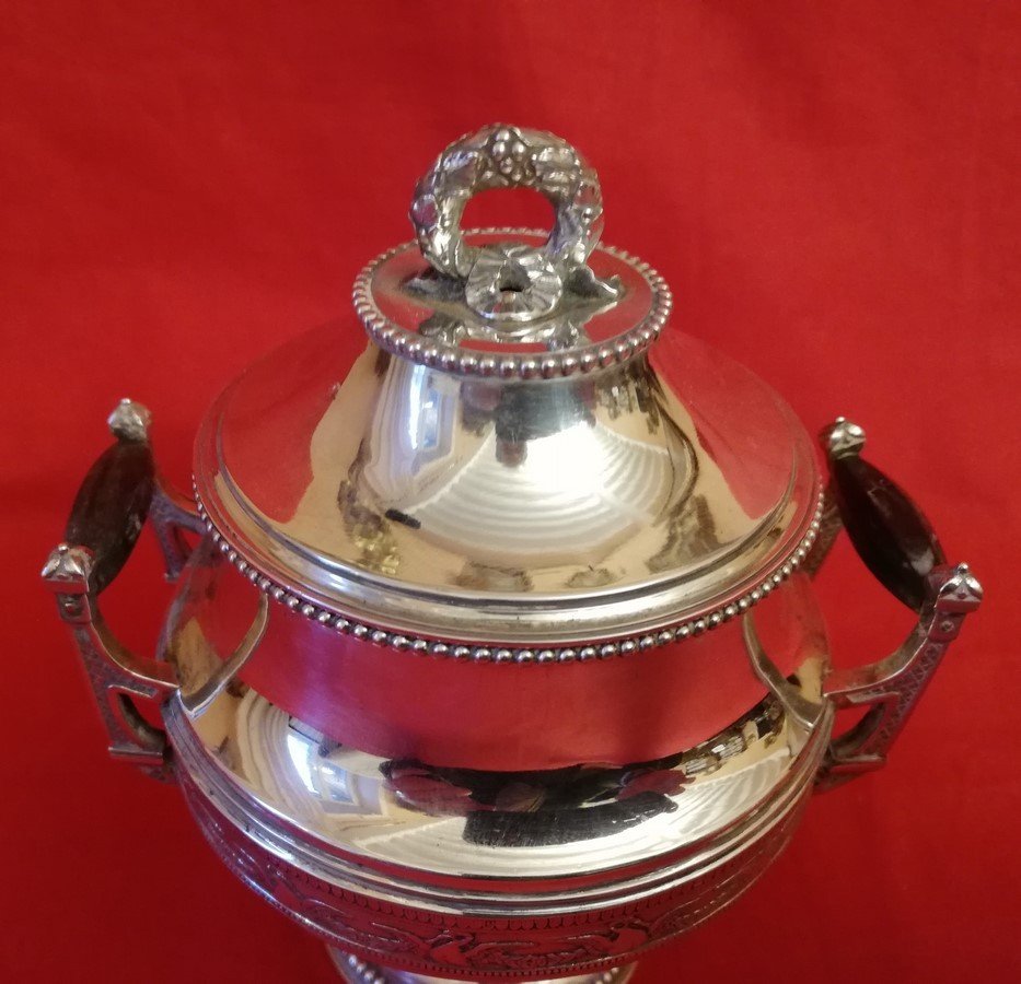 19th Century Silver Sugar Bowl-photo-1