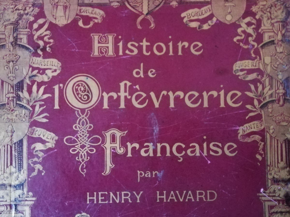 Livre histoire de l'orfèvrerie Français -photo-2