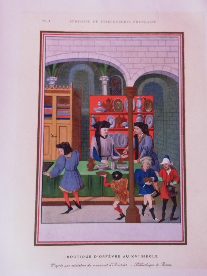 Livre histoire de l'orfèvrerie Français -photo-5