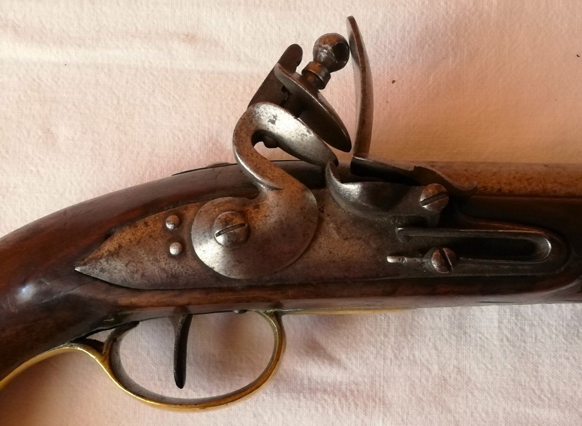 Pair Of English Flintlock Pistols-photo-3