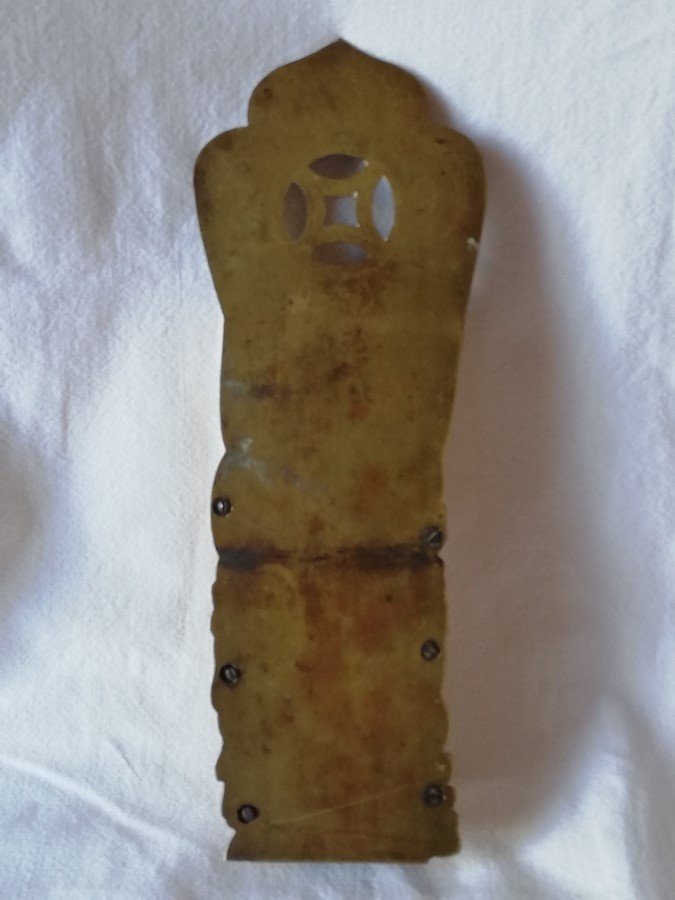 Porte pinceaux ivoire de mammouth-photo-1