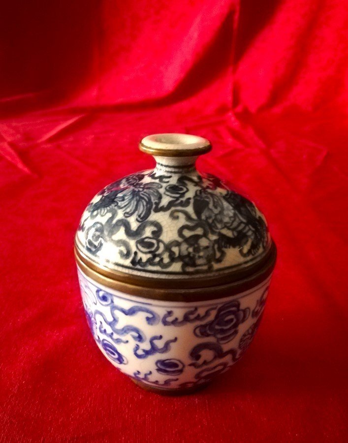 Small Covered Pot From China