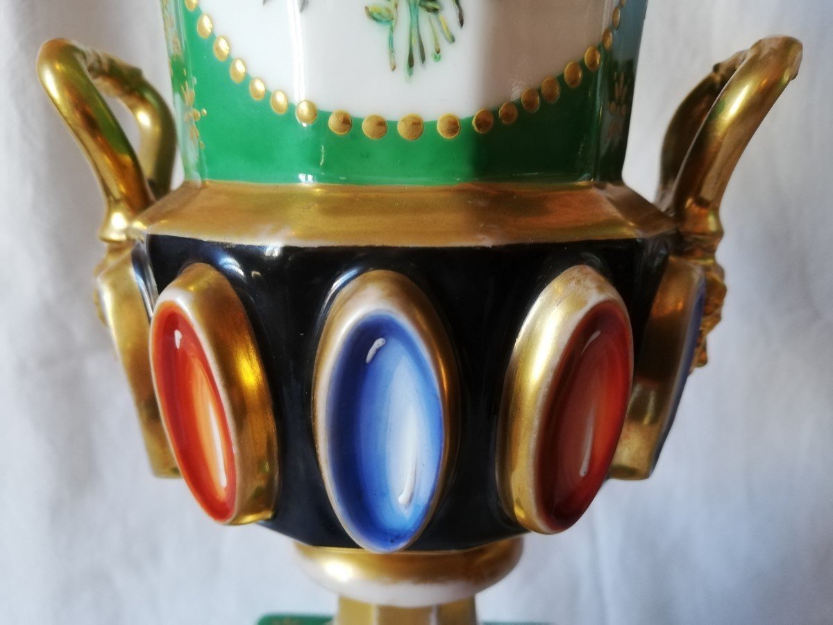 Pair Of Romantic Period Vases-photo-6