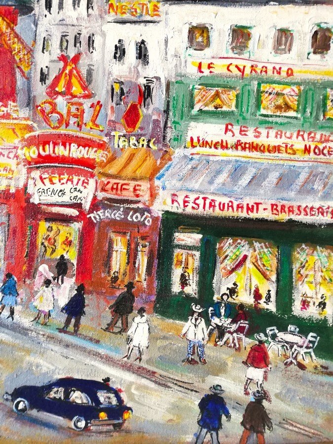 Oil On Canvas Pigalle-photo-1