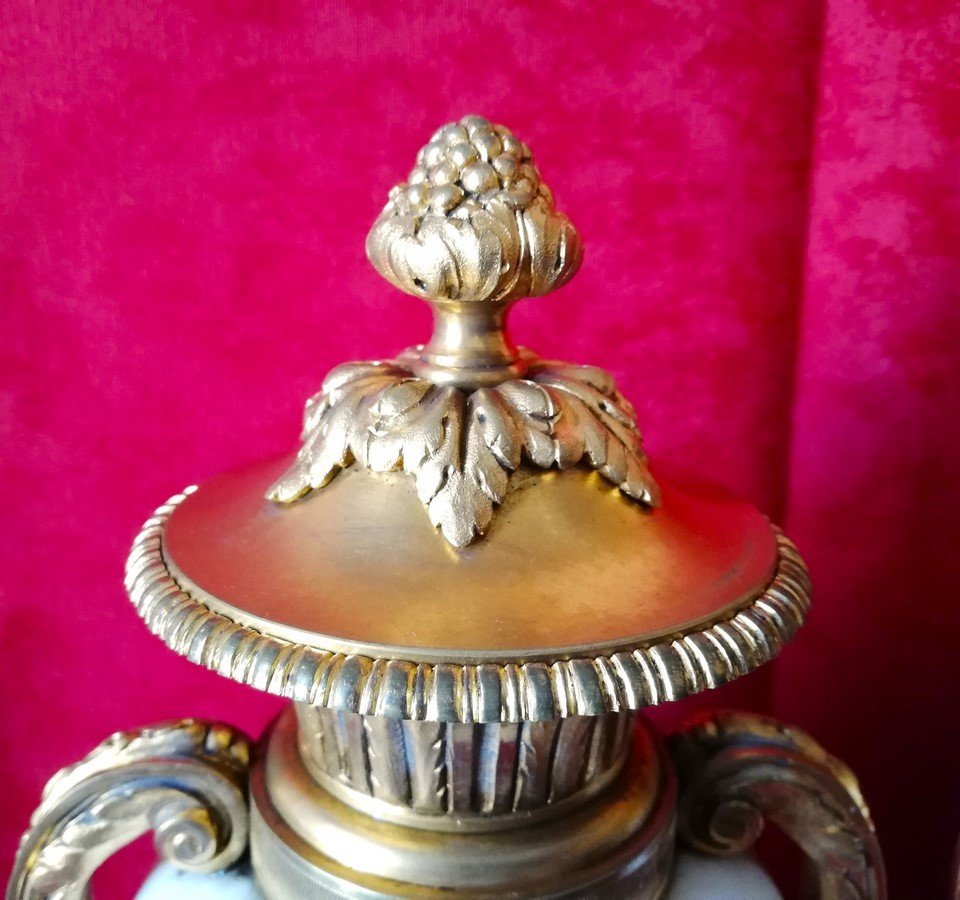 Pair Of 19th Century Cassolettes-photo-2