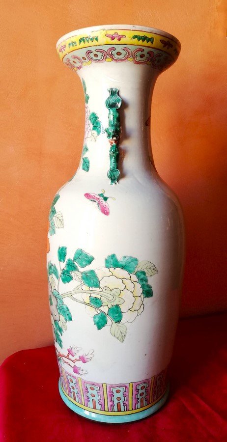 Large Old Vase From China-photo-2